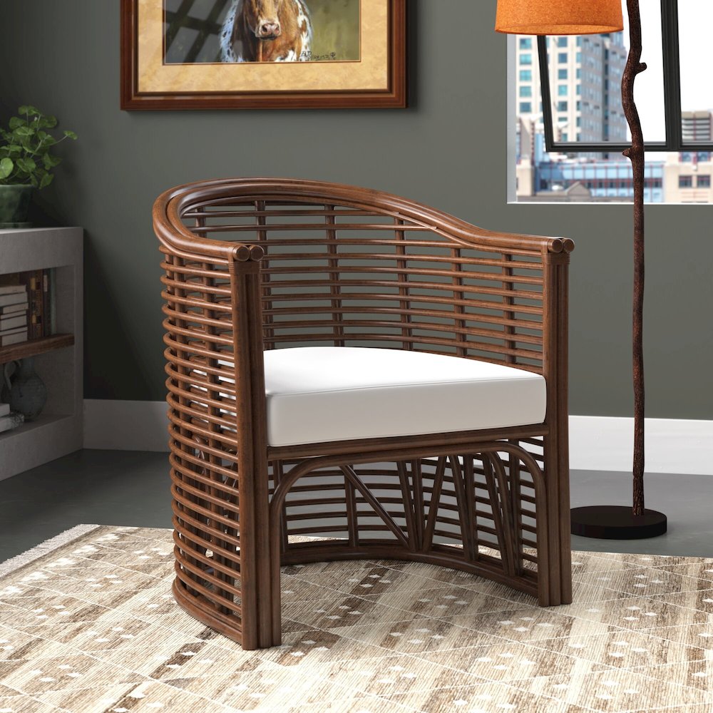 Knox Rattan Tub Chair. Picture 5
