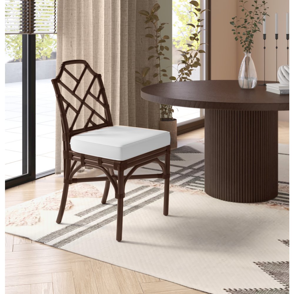 Kara Rattan Chair, (Set of 2). Picture 7