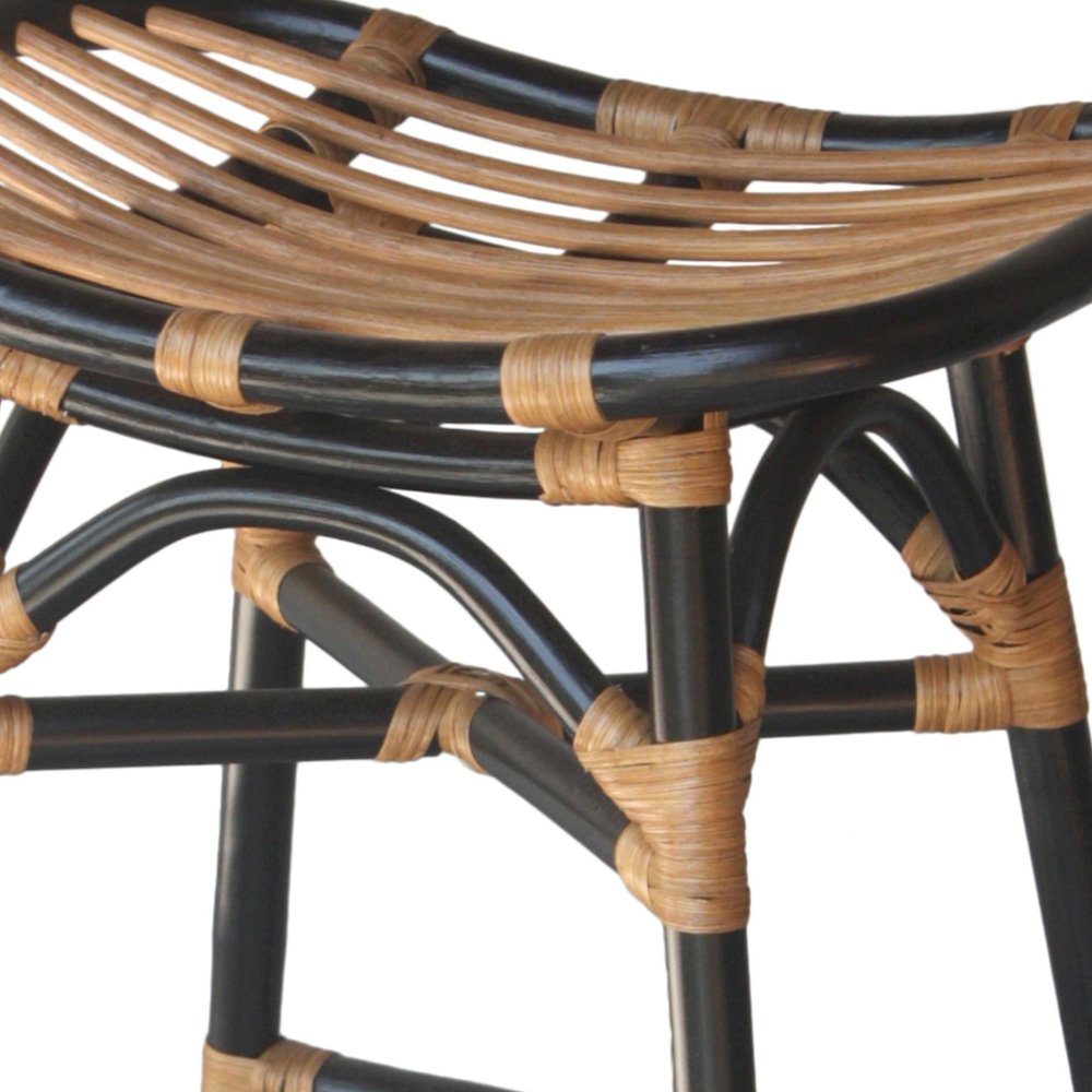 Damara Rattan Counter Stool. Picture 4