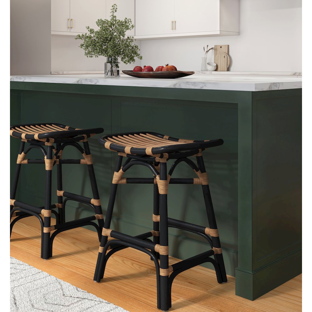 Damara Rattan Counter Stool. Picture 5