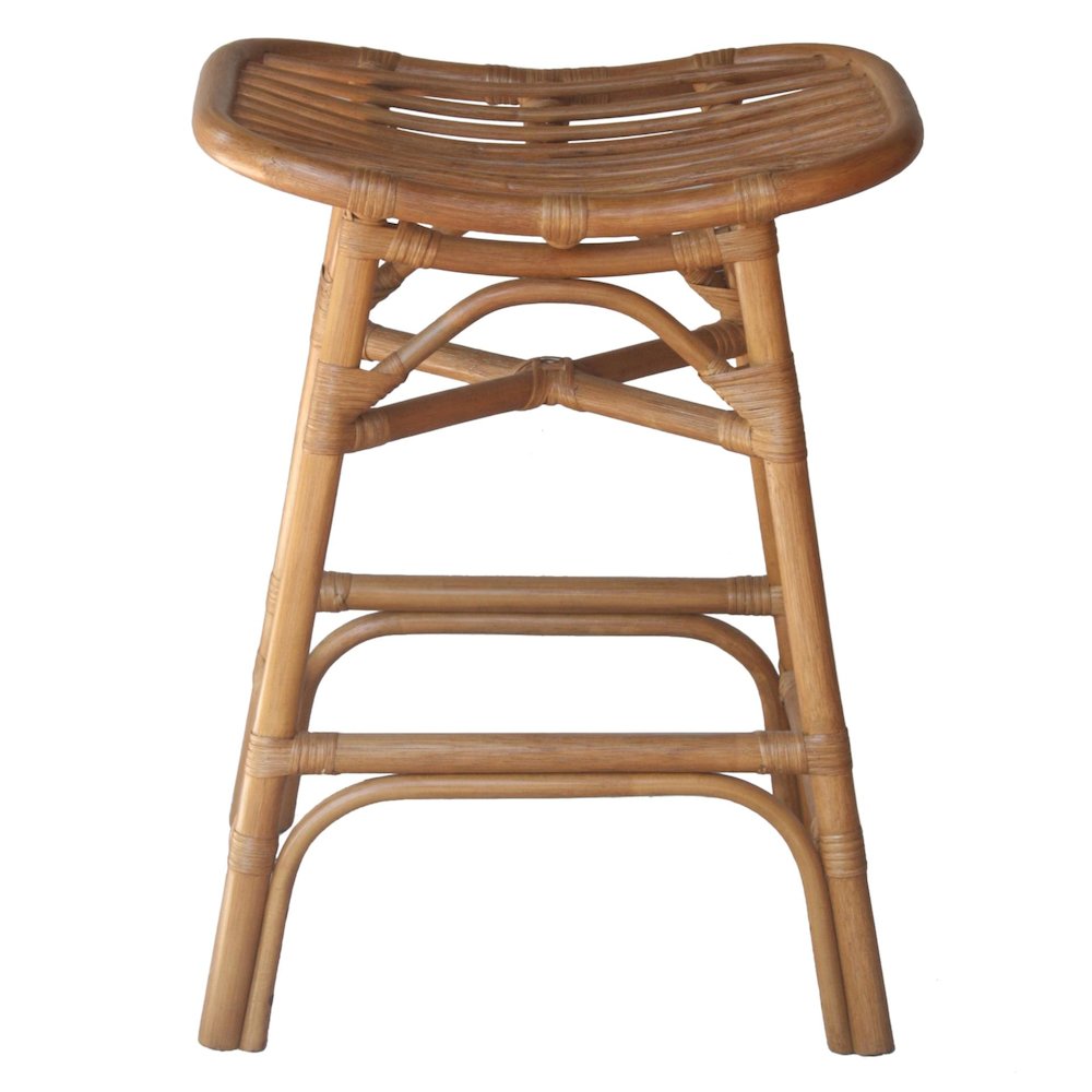 Damara Rattan Counter Stool. Picture 1
