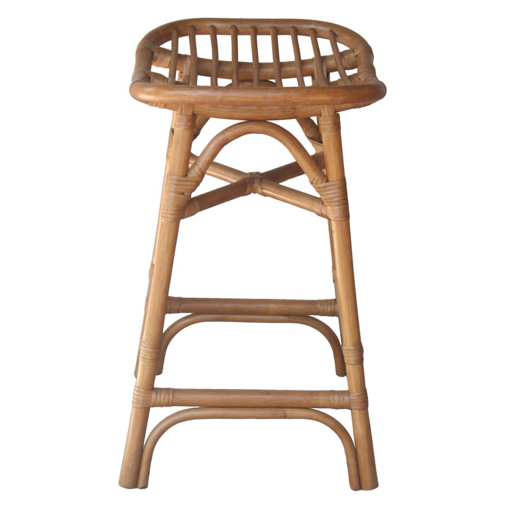 Damara Rattan Counter Stool. Picture 2