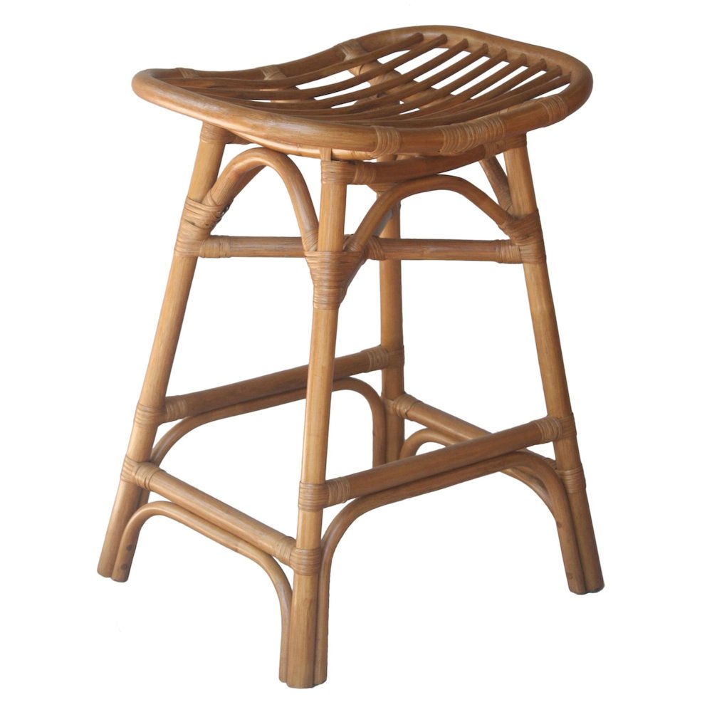 Damara Rattan Counter Stool. Picture 3