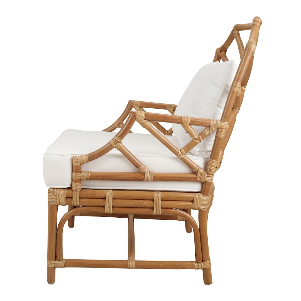 Kara Rattan Accent Arm Chair. Picture 3