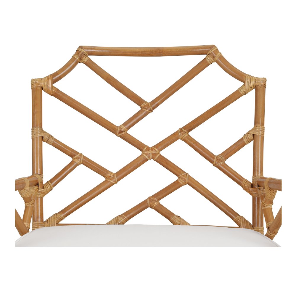 Kara Rattan Accent Arm Chair. Picture 6