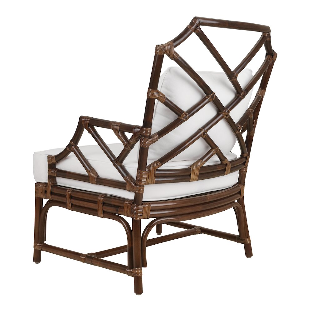 Kara Rattan Accent Arm Chair. Picture 5