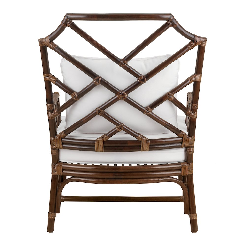 Kara Rattan Accent Arm Chair. Picture 4