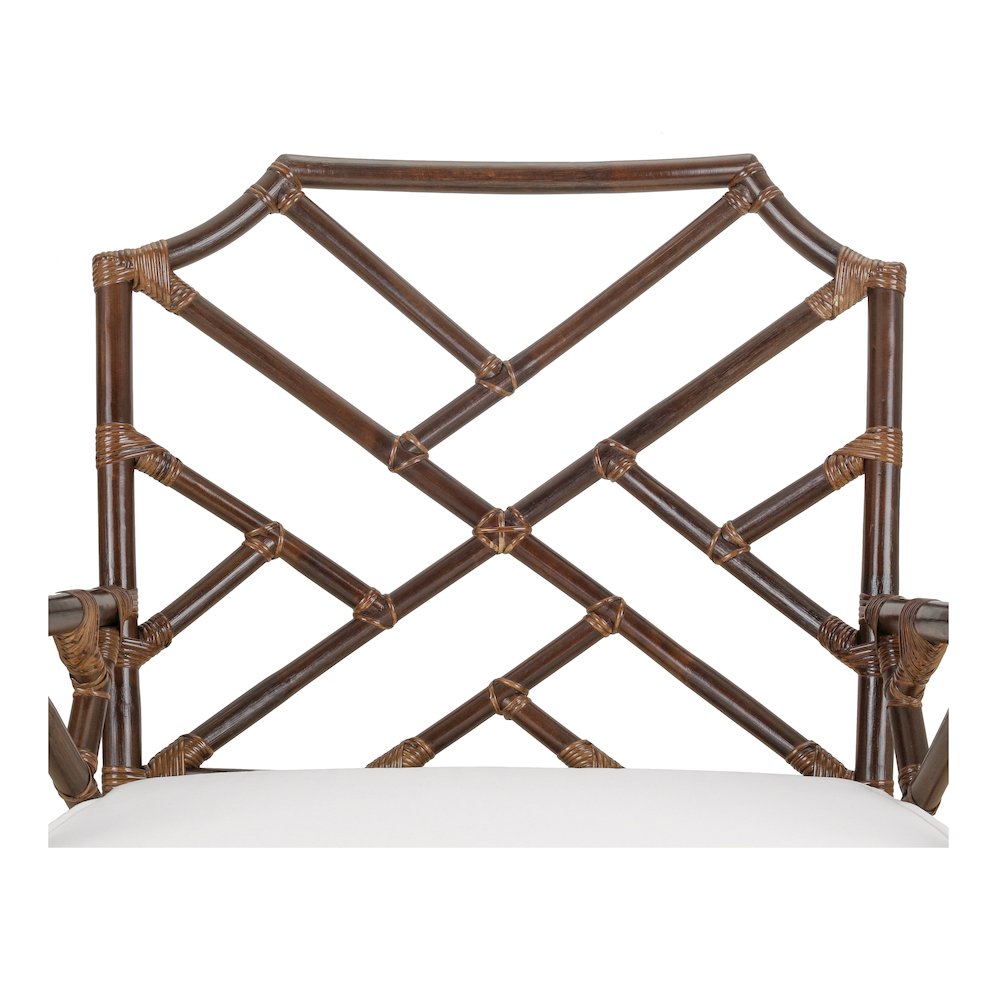 Kara Rattan Accent Arm Chair. Picture 6