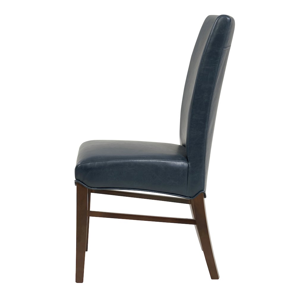 Milton Bonded Leather Chair, (Set of 2). Picture 3