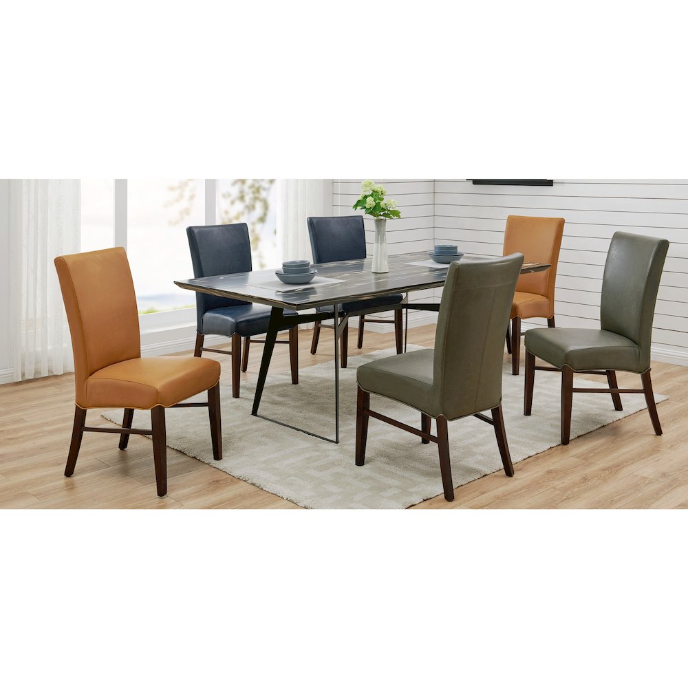Milton Bonded Leather Chair, (Set of 2). Picture 7