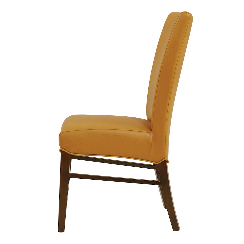 Milton Bonded Leather Chair, (Set of 2). Picture 3