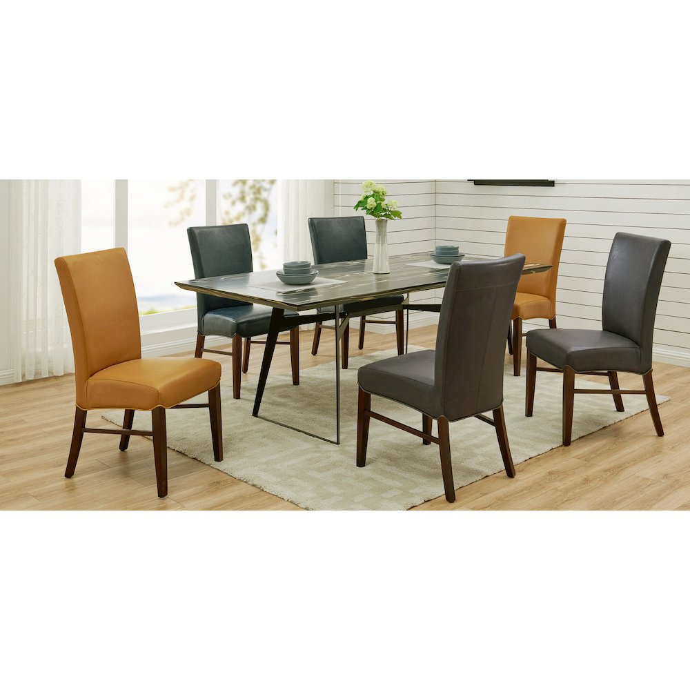 Milton Bonded Leather Chair, (Set of 2). Picture 7