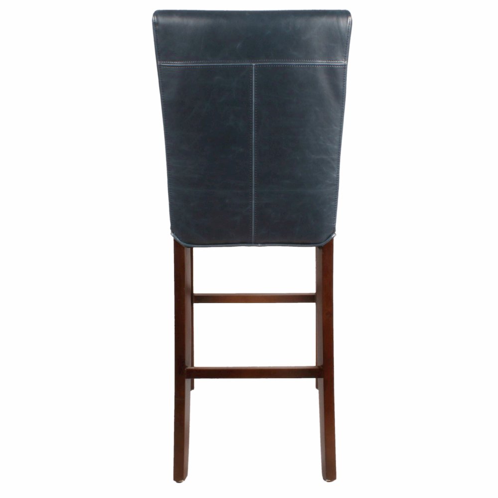 Milton Bonded Leather Bar Stool. Picture 4