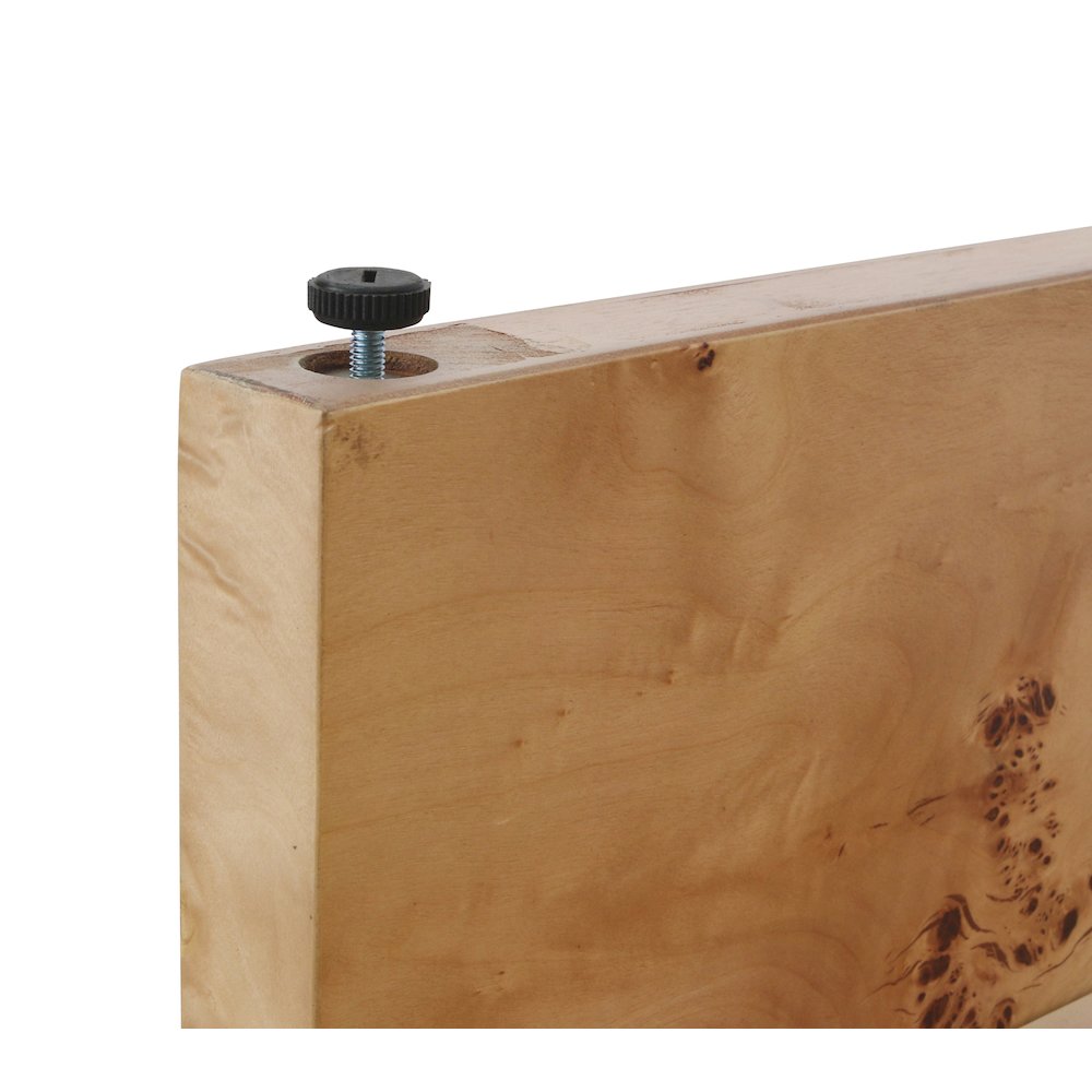Veyra Burl 2-Drawer Console Table - Natural Burl. Picture 11