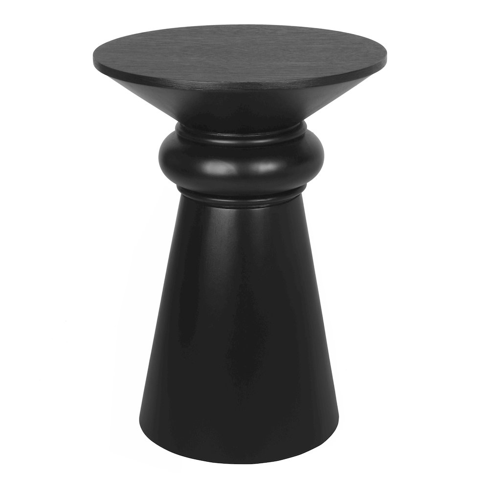 Reo Accent Table - Black. Picture 1