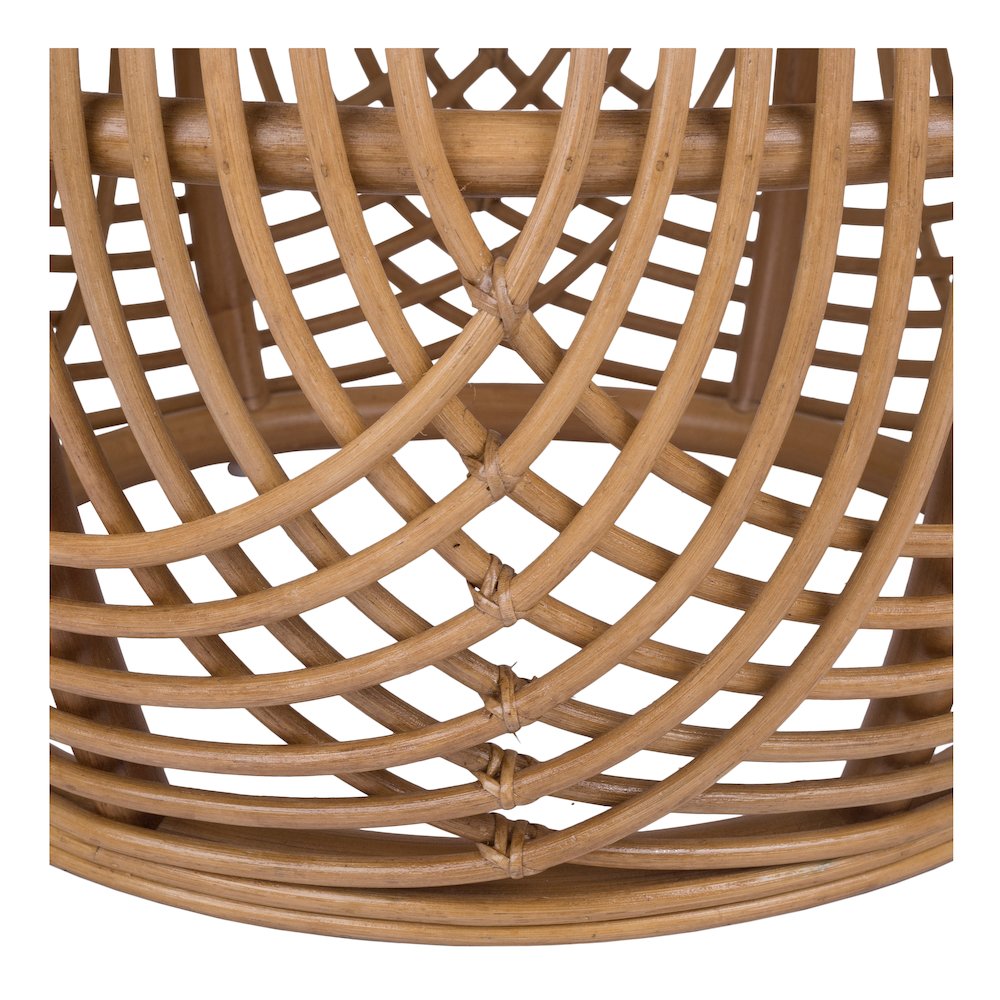 Arlo Rattan Side/ End Table w/ Wood Top. Picture 3
