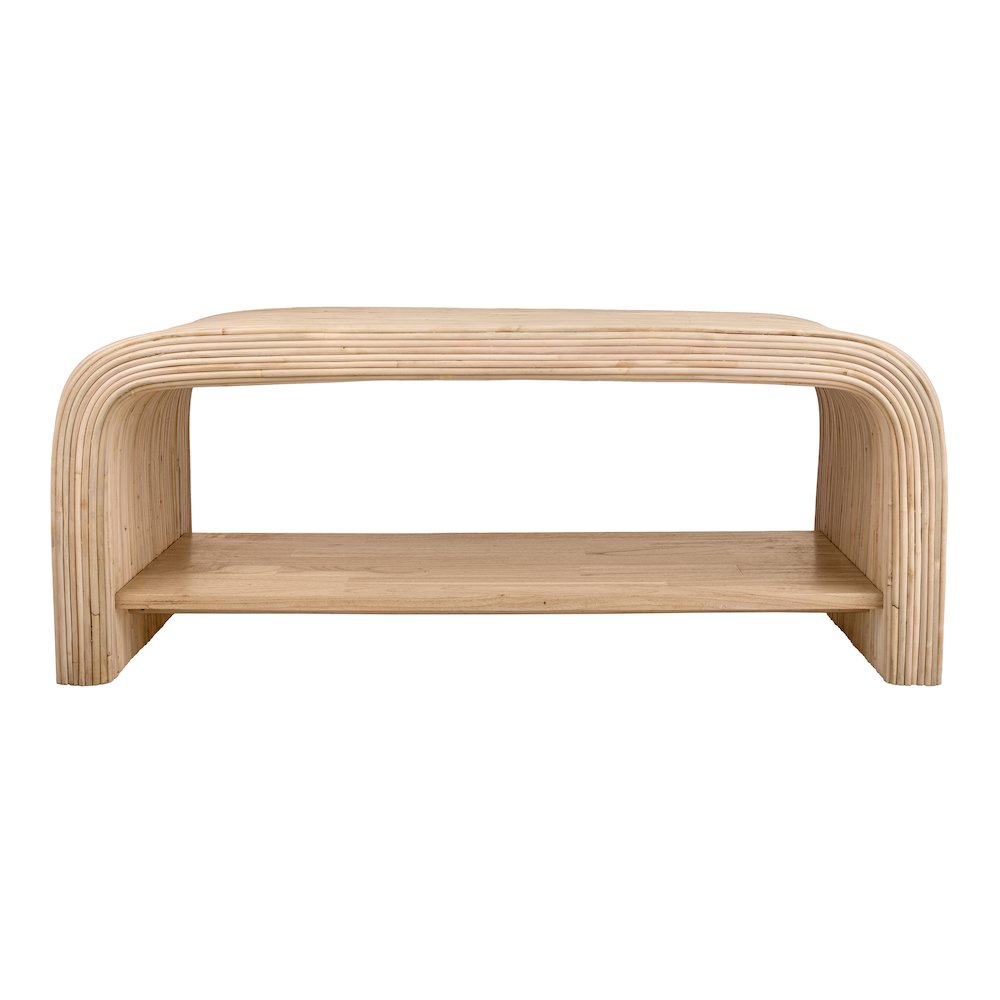 New Pacific Direct Kyran Rattan Coffee Table