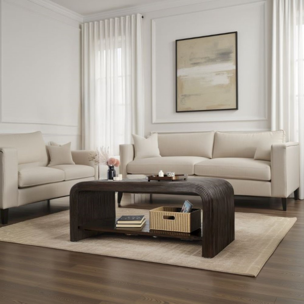 Kyran Rattan Coffee Table. Picture 6