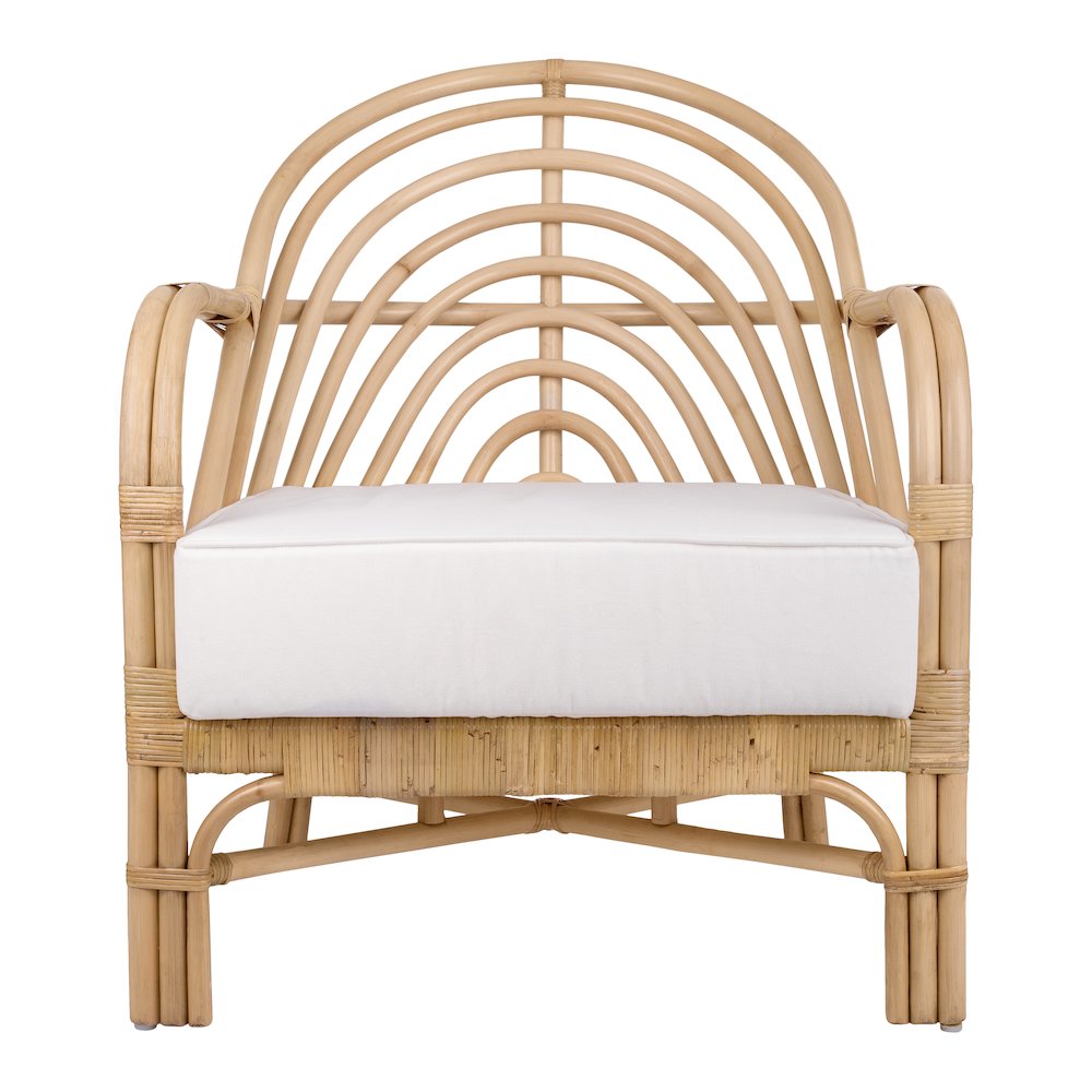 Lana Rattan Accent Arm Chair - Thumbnail 4