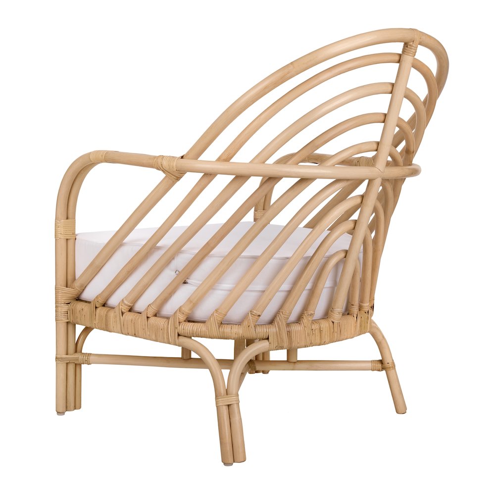 Lana Rattan Accent Arm Chair - Thumbnail 3