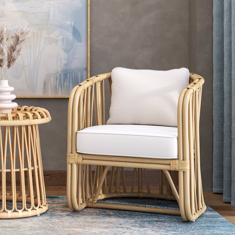 Shanaya Rattan Accent Arm Chair. Picture 8