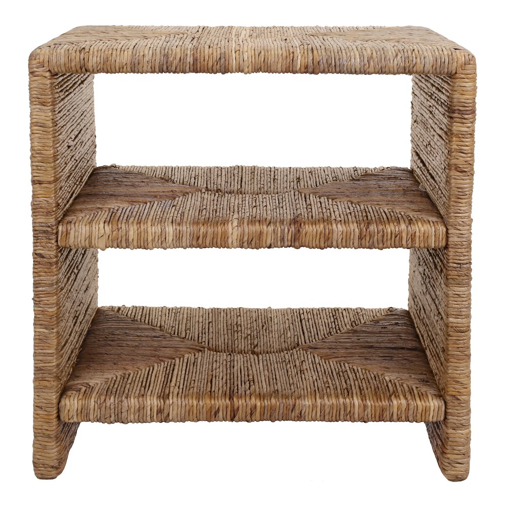 Kanza Abaca Nightstand/Side Table. Picture 2