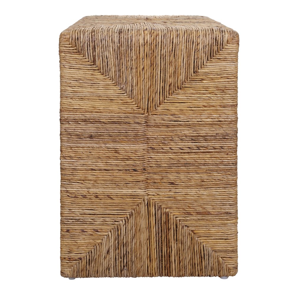 Kanza Abaca Nightstand/Side Table. Picture 3