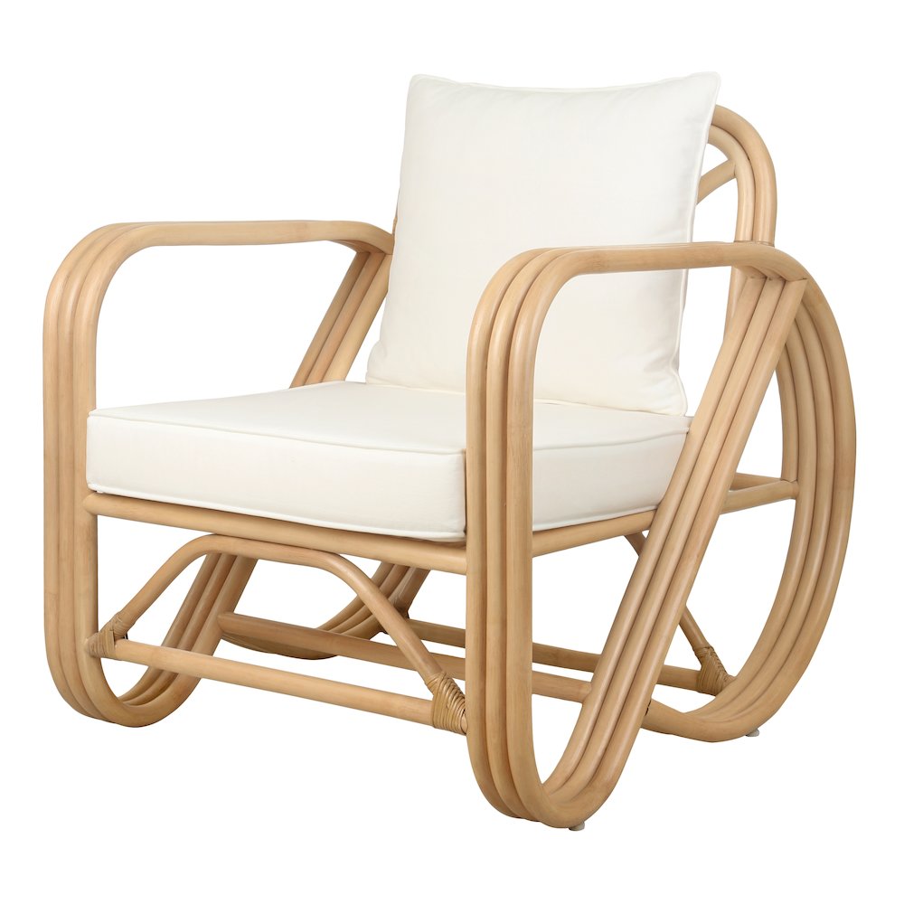 Aimara Rattan Accent Arm Chair. Picture 1