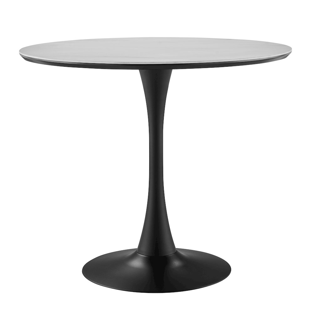 Anson Ceramic Top 35.5" Round Dining Table. Picture 2