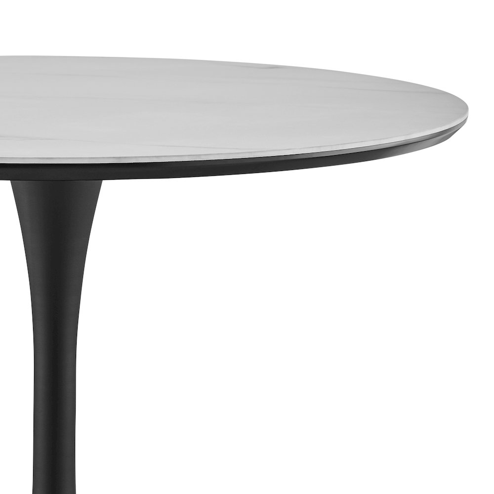 Anson Ceramic Top 35.5" Round Dining Table. Picture 5