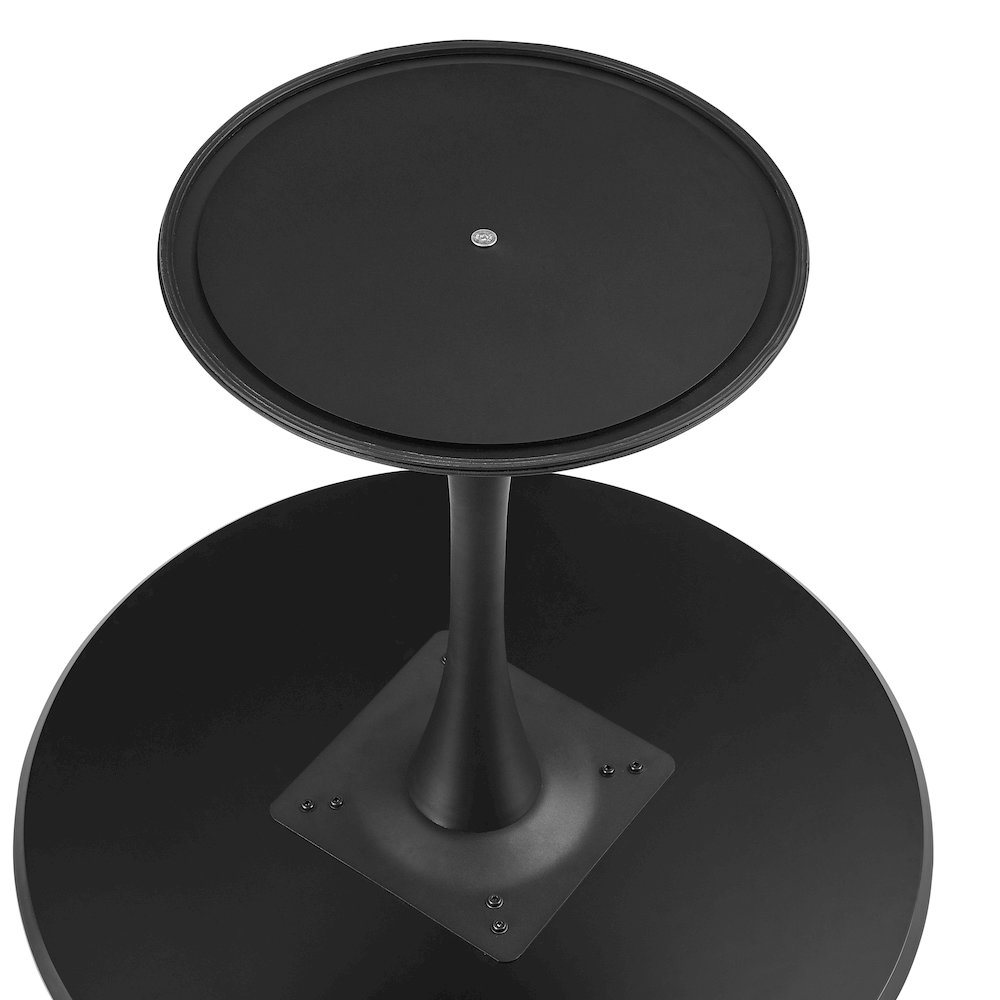 Anson Ceramic Top 35.5" Round Dining Table. Picture 7