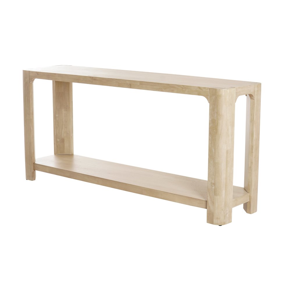 Trevin 66" Console Table with Shelf. Picture 1