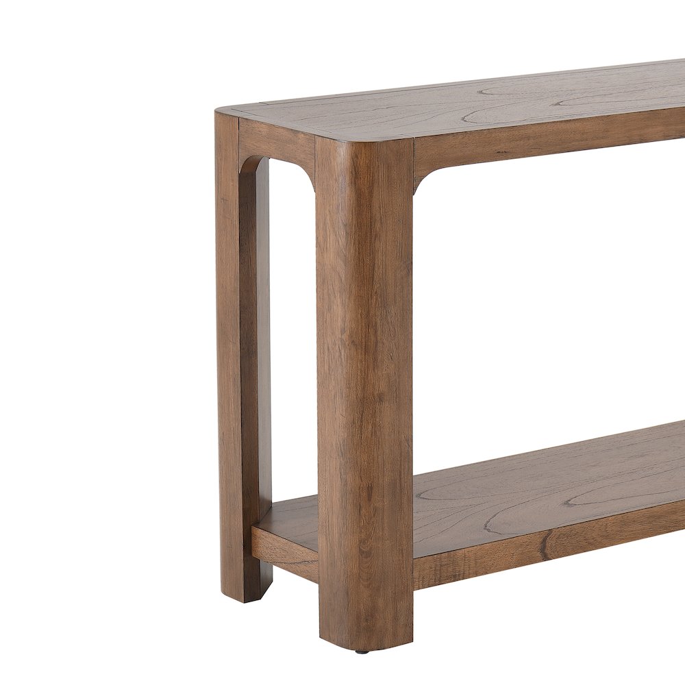 Trevin 66" Console Table with Shelf. Picture 5