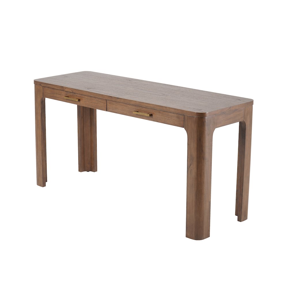 Trevin Desk 2 Drawers. Picture 1