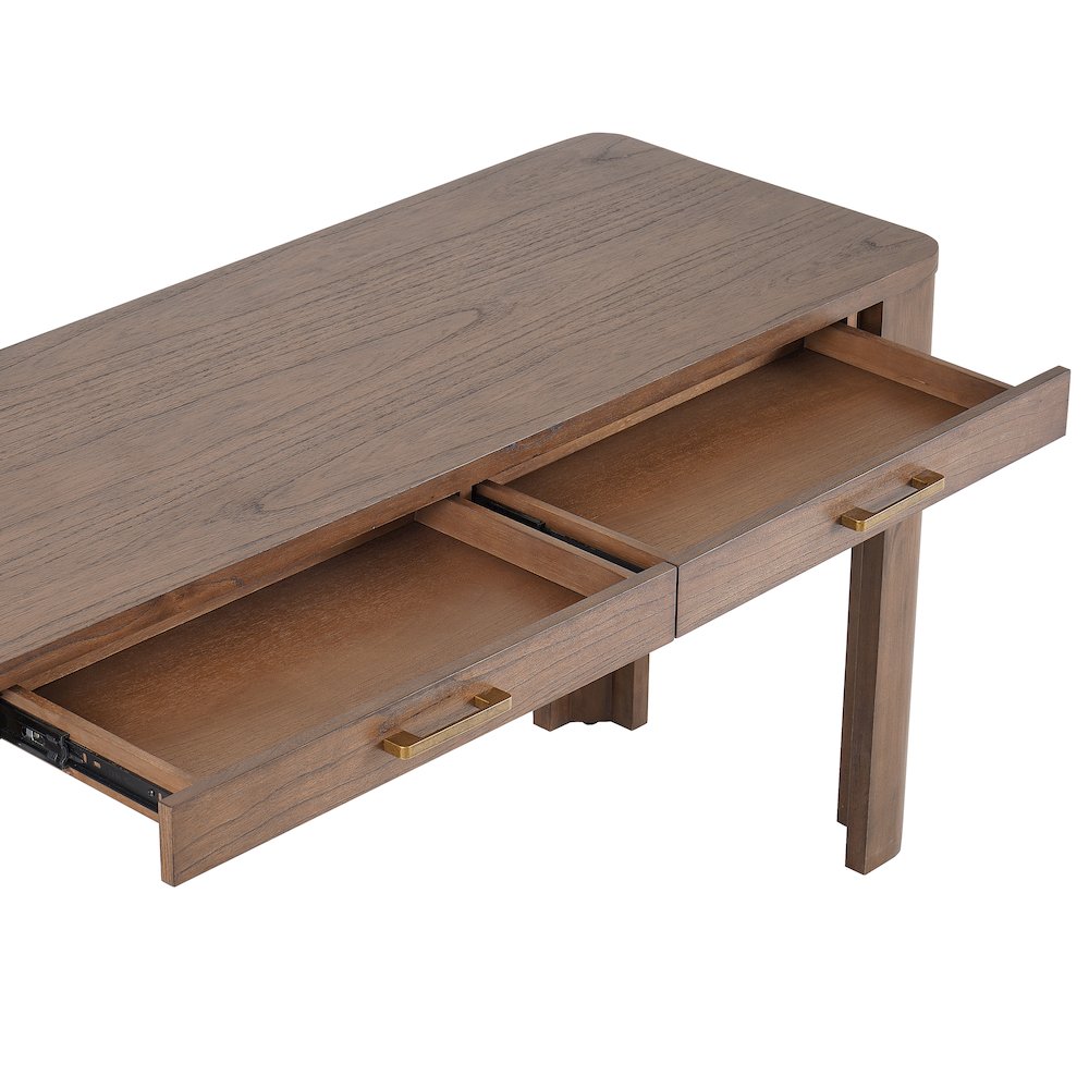 Trevin Desk 2 Drawers. Picture 6
