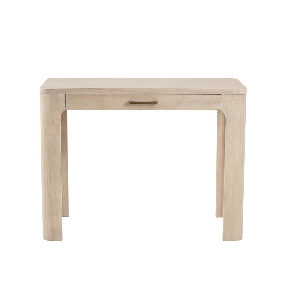 Trevin Small Desk 1 Drawer. Picture 2