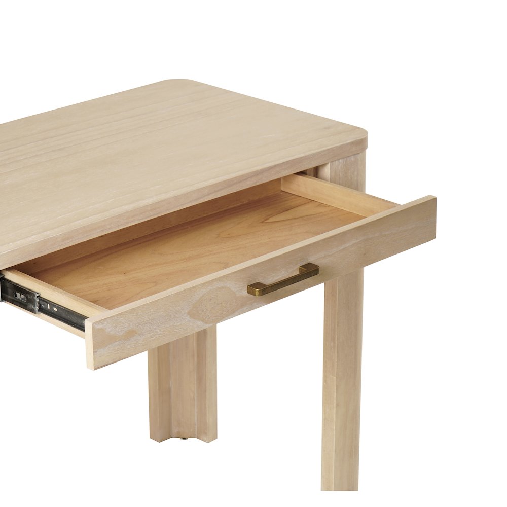 Trevin Small Desk 1 Drawer. Picture 6