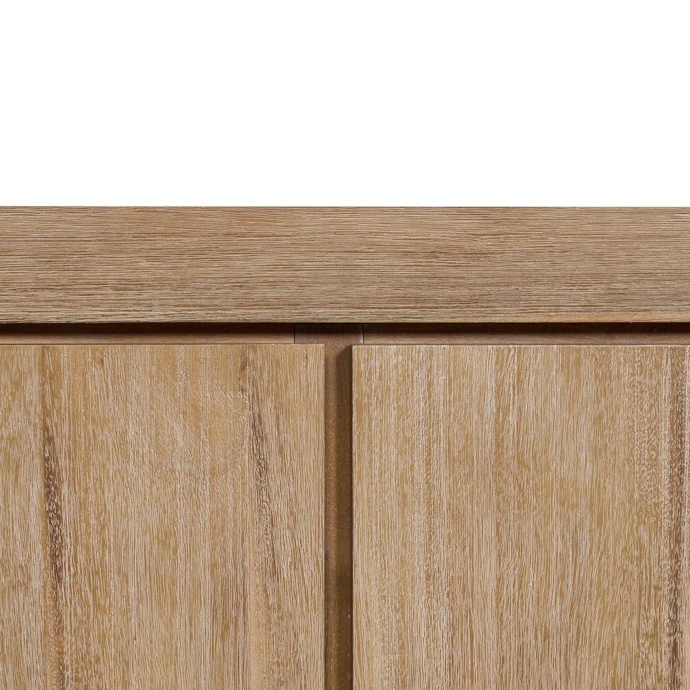 Zerano 3-Door Buffet - Brushed Smoke. Picture 10