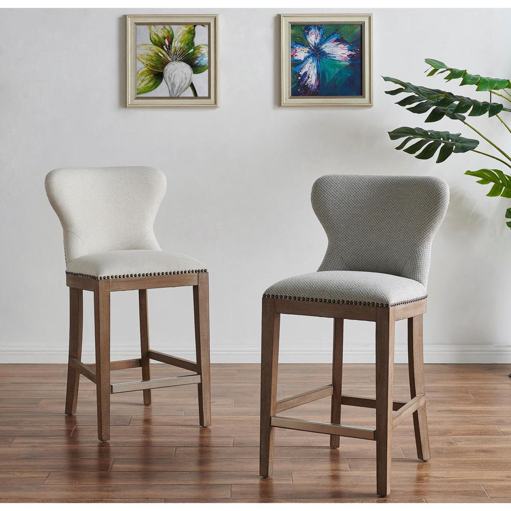 Dorsey Fabric Counter Stool. Picture 9