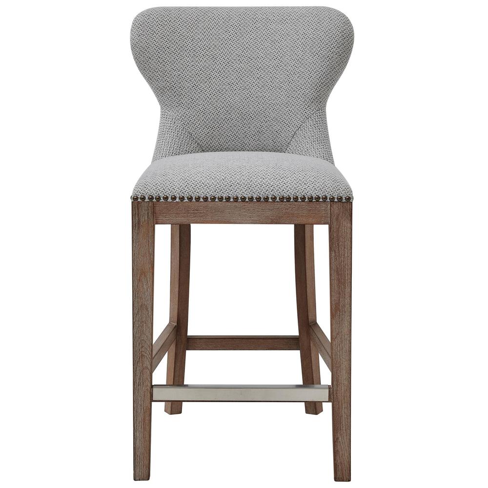 Dorsey Fabric Counter Stool. Picture 2
