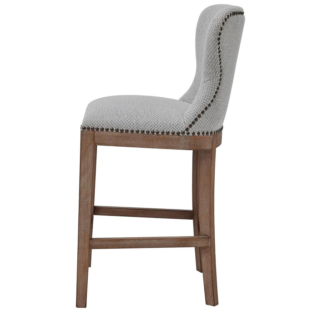 Dorsey Fabric Counter Stool. Picture 3