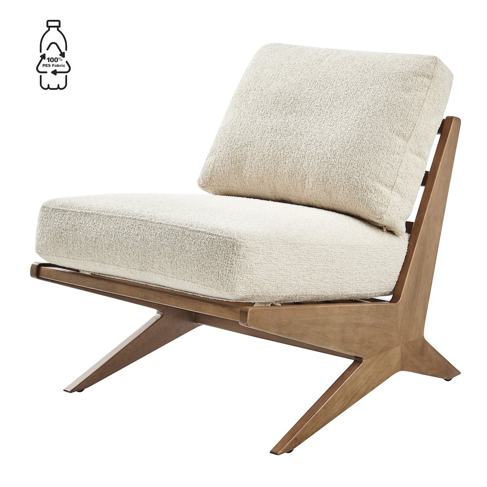 Chandler Boucle Accent Chair. Picture 1