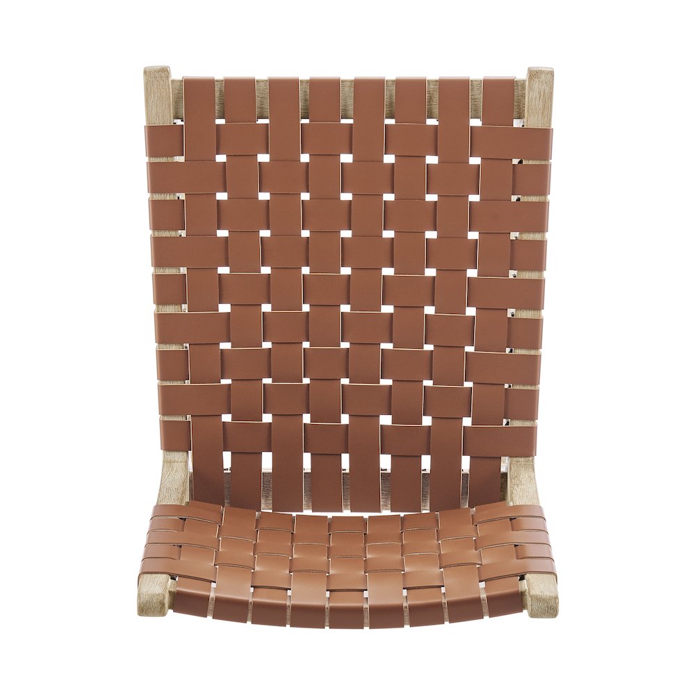 Marco Faux Leather Counter Stool Drift Wood Frame. Picture 6