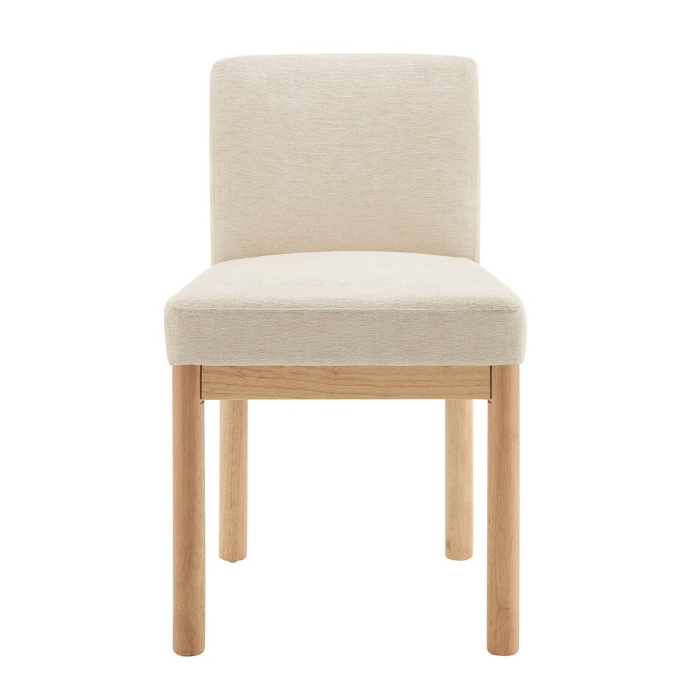 Bloomfield Chenille Low-Back Dining Side Chair, (Set of 2). Picture 2