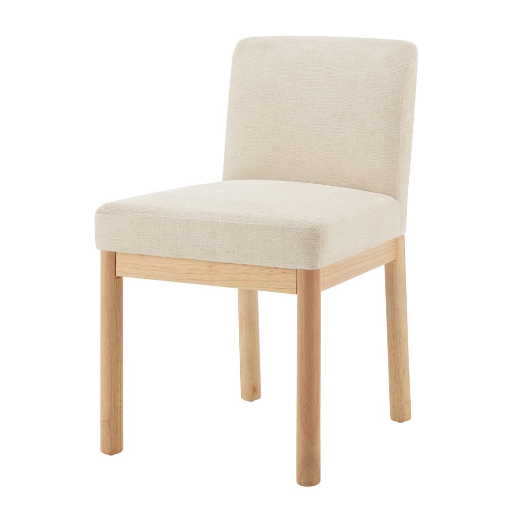 Bloomfield Chenille Low-Back Dining Side Chair, (Set of 2). Picture 1