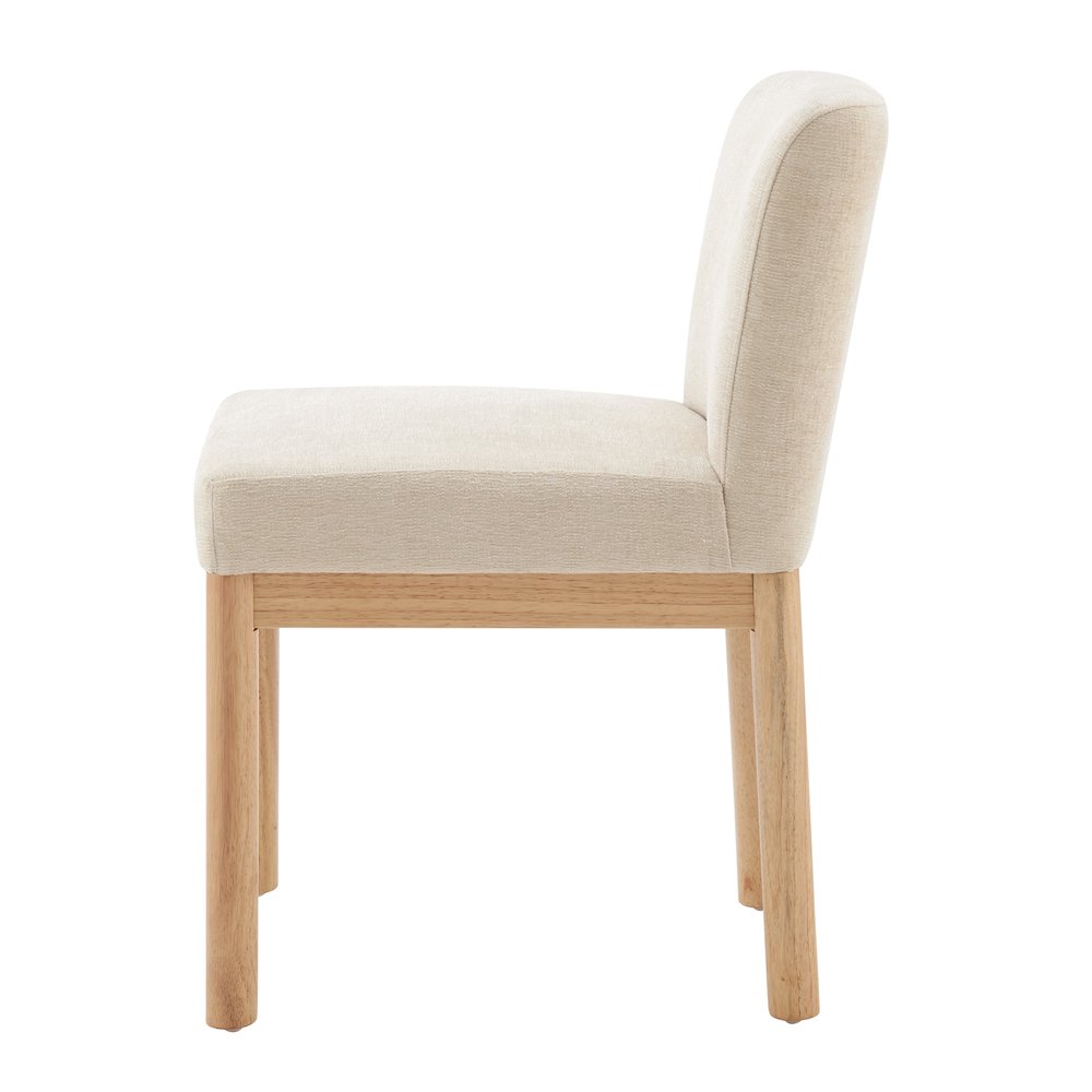 Bloomfield Chenille Low-Back Dining Side Chair, (Set of 2). Picture 3