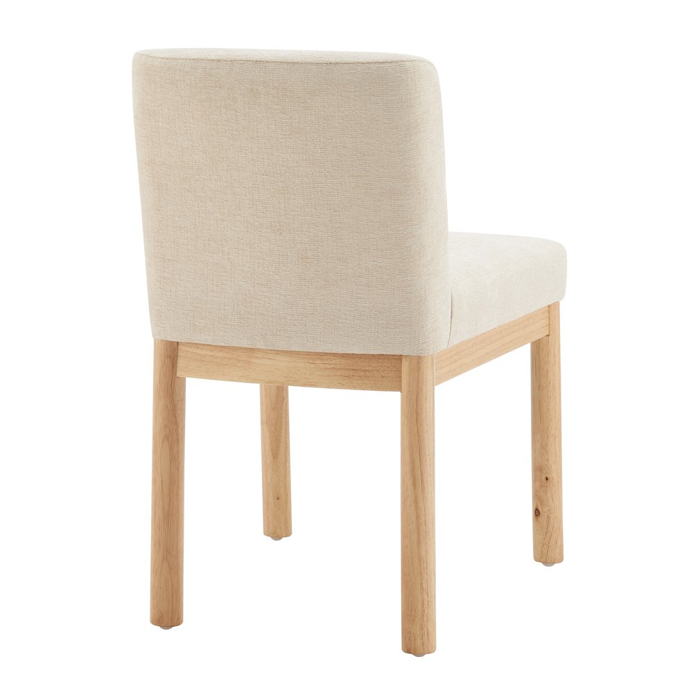 Bloomfield Chenille Low-Back Dining Side Chair, (Set of 2). Picture 5