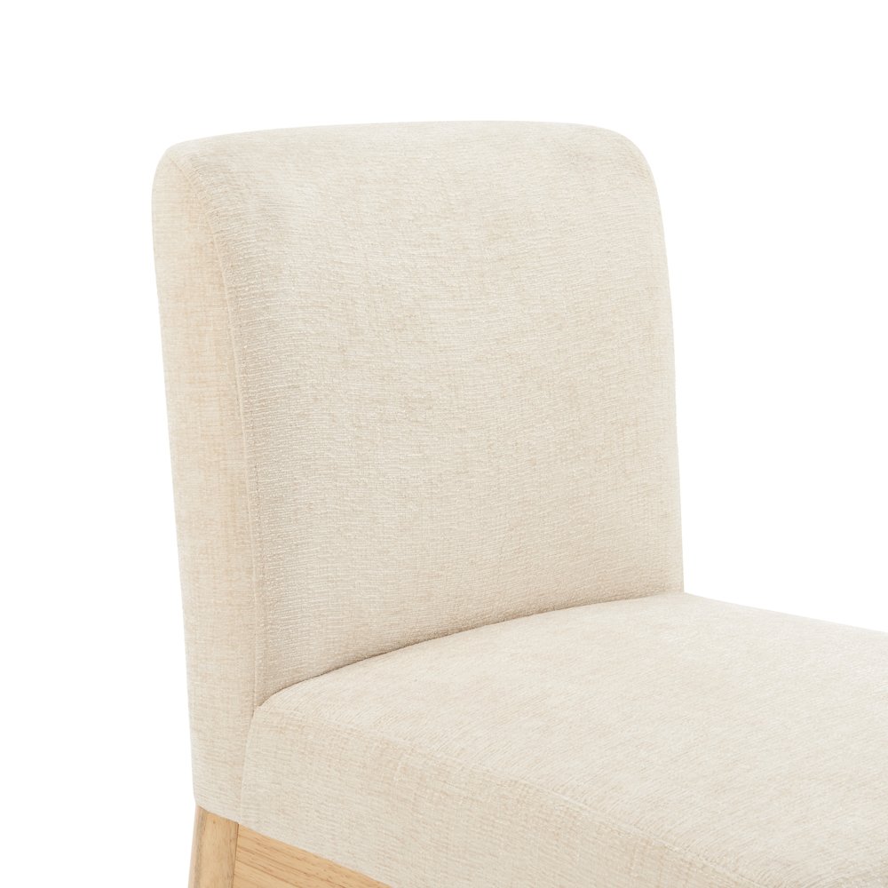 Bloomfield Chenille Low-Back Dining Side Chair, (Set of 2). Picture 7