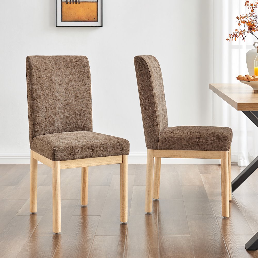 Bloomfield Chenille High-Back Dining Side Chair, (Set of 2). Picture 10