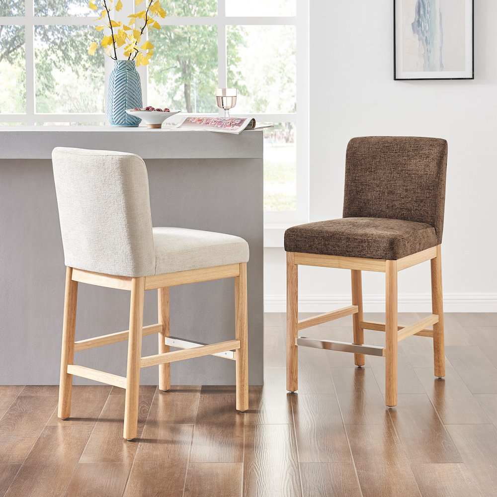 Bloomfield Chenille Counter Stool